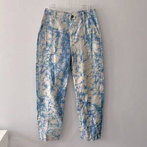 Rachel Comey x Target Marble Print High Rise Tapered Jeans - Size 4